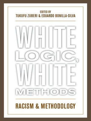 cover image of White Logic, White Methods